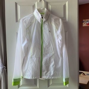 Adidas jacket with concealed hood